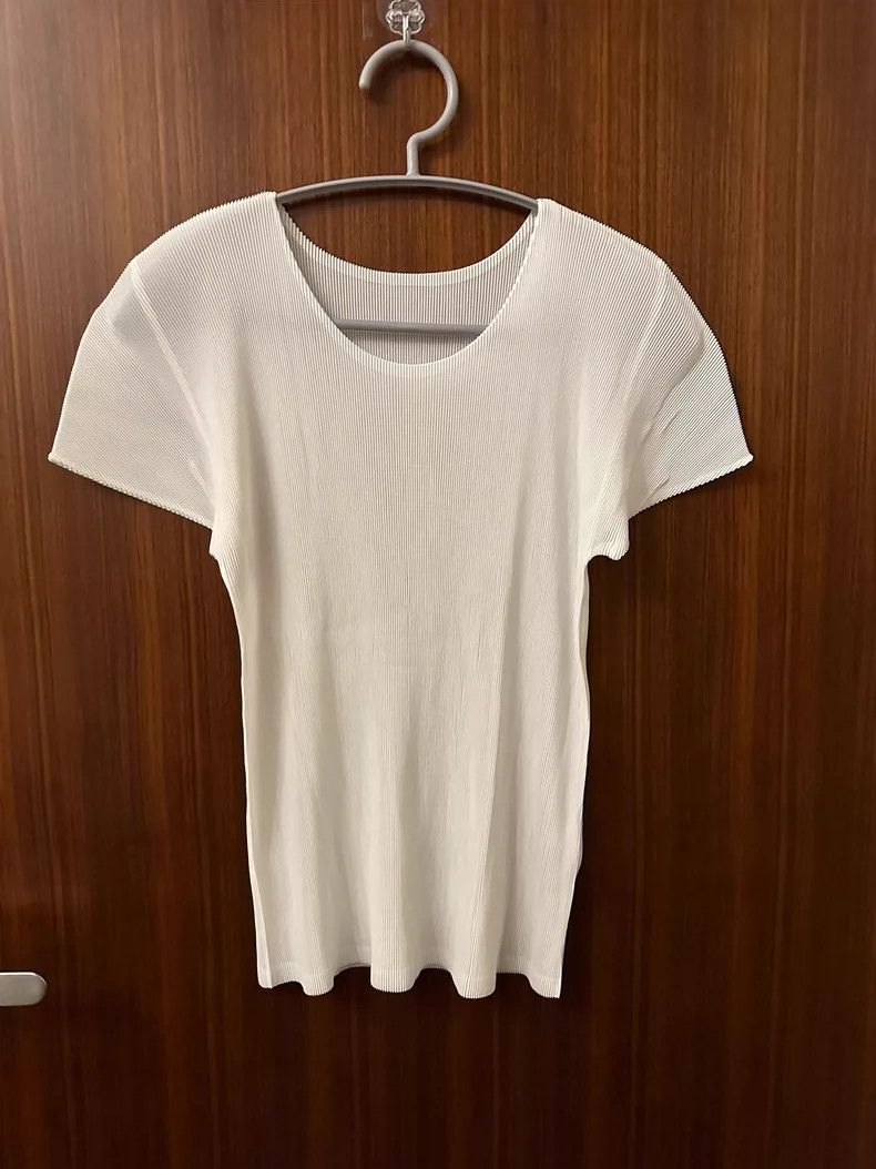 Issey Miyake issey miyake white T-shirt Size US L / EU 52-54 / 3 - 1 Thumbnail