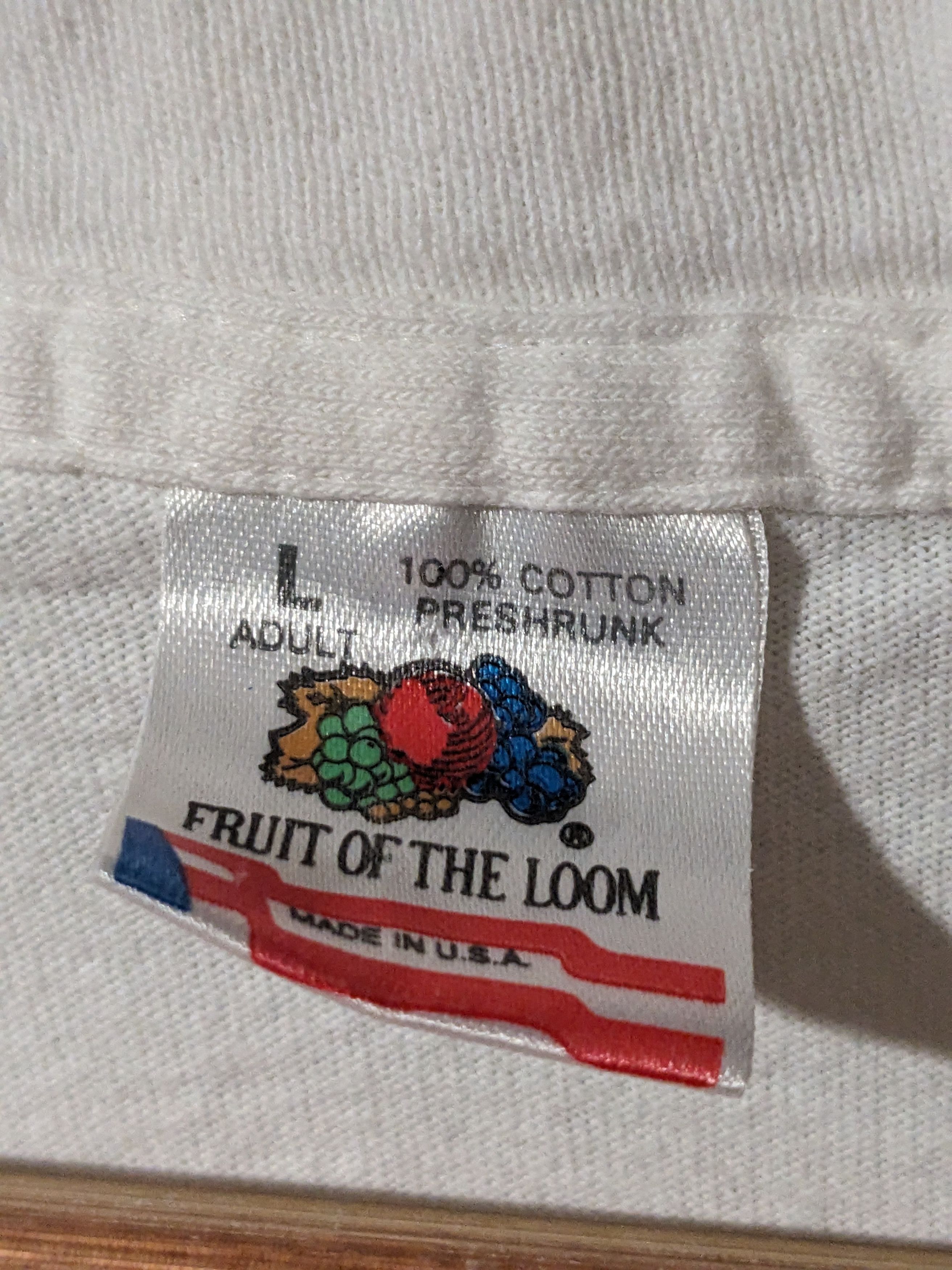 Fruit Of The Loom × Vintage Vintage 1995 Cootie Board Game Promo White Large T-Shirt Size US L / EU 52-54 / 3 - 3 Thumbnail