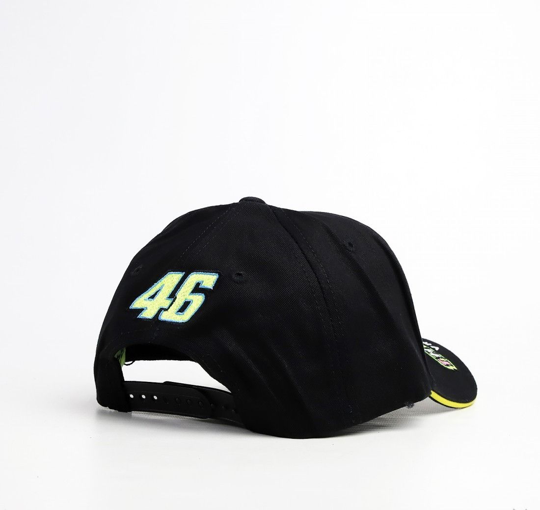 Vintage VR46 Rossi CAP 46 Valentino Rossi Moto GP Rainbow Cap Size ONE SIZE - 2 Thumbnail