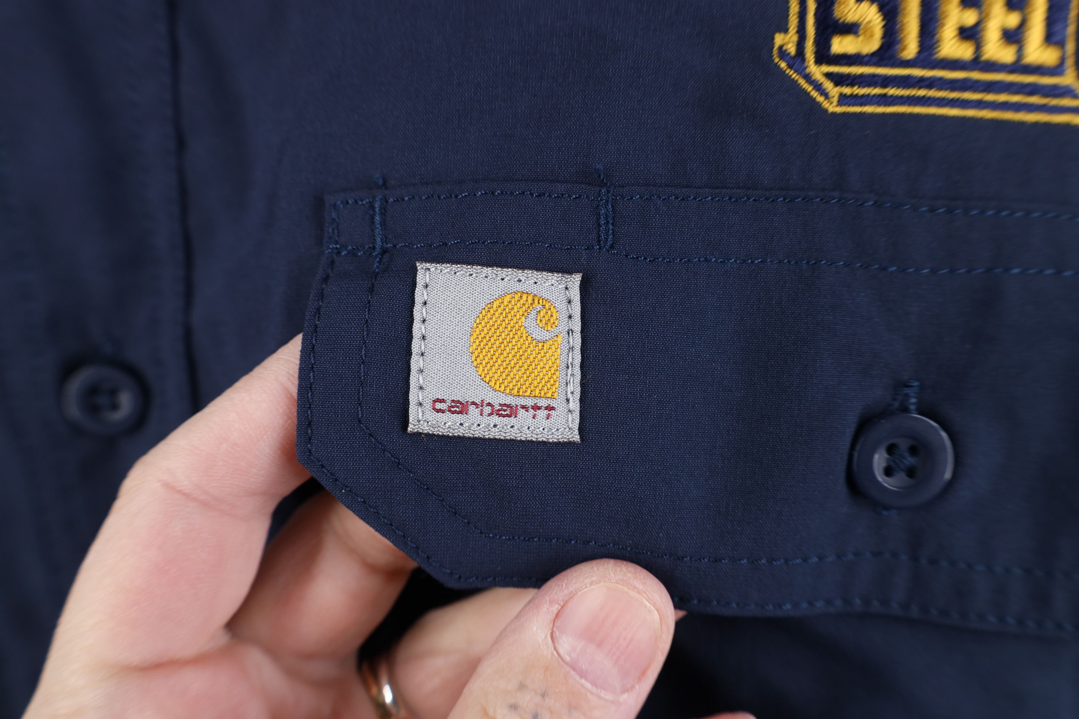 Carhartt New Carhartt Northern Illinois Steel Supply Button Shirt Size US XXL / EU 58 / 5 - 5 Thumbnail