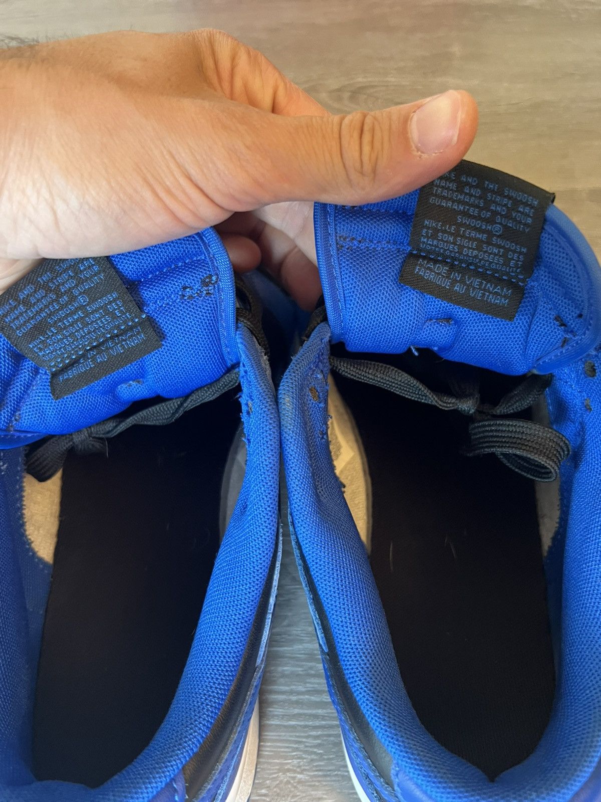 Nike Nike Dunk Low Retro Hyper Cobalt Size US 9.5 / EU 42-43 - 8 Thumbnail