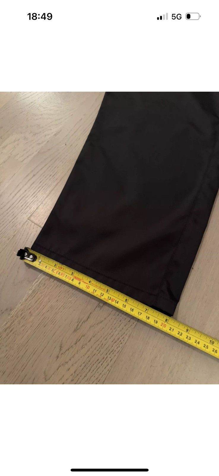 Prada PRADA nylon trousers STUDY REAL TAPE MEASUREMENTS IN PHOTIS Size US 32 / EU 48 - 7 Thumbnail