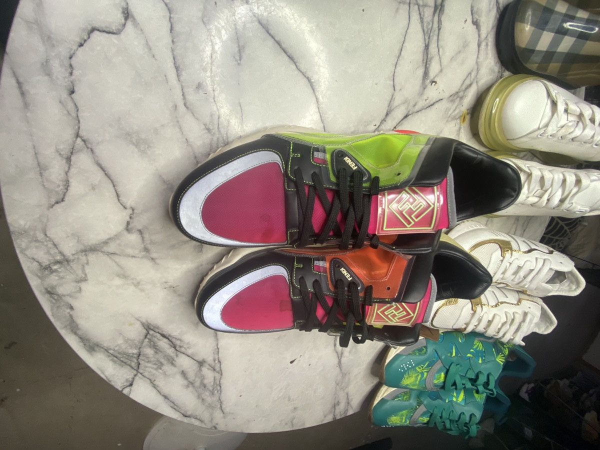 Fendi Fendi platform trainer sneaker Size US 12 / EU 45 - 5 Thumbnail