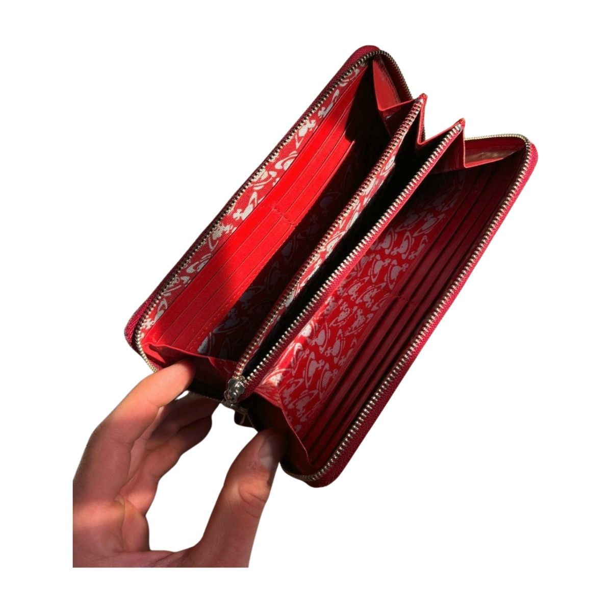 Vivienne Westwood Vivienne Westwood Red Long Orb Wallet Size ONE SIZE - 5 Thumbnail
