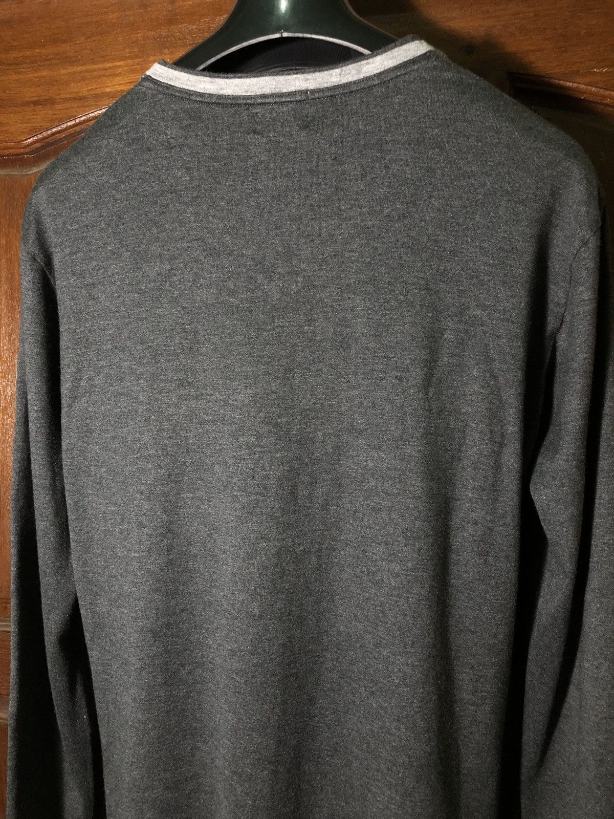 Takeo Kikuchi Takeo Kikuchi Double Layer Collar Long Slevee Texture Tshirt Size US L / EU 52-54 / 3 - 6 Thumbnail