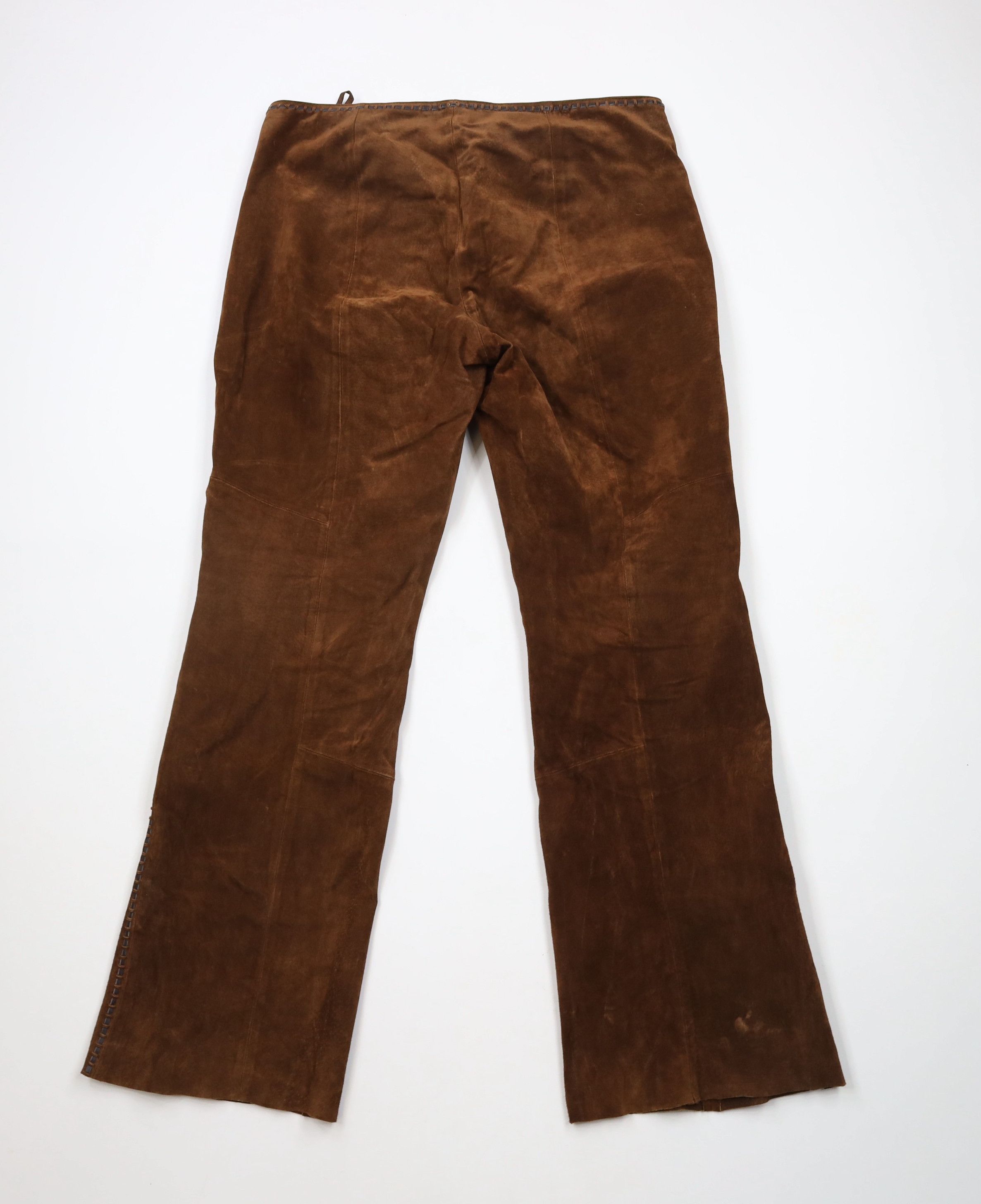 Vintage × Wilsons Leather Vintage Wilsons Leather x Venus Williams Suede Leather Pants Size 34" / US 12 / IT 48 - 9 Thumbnail