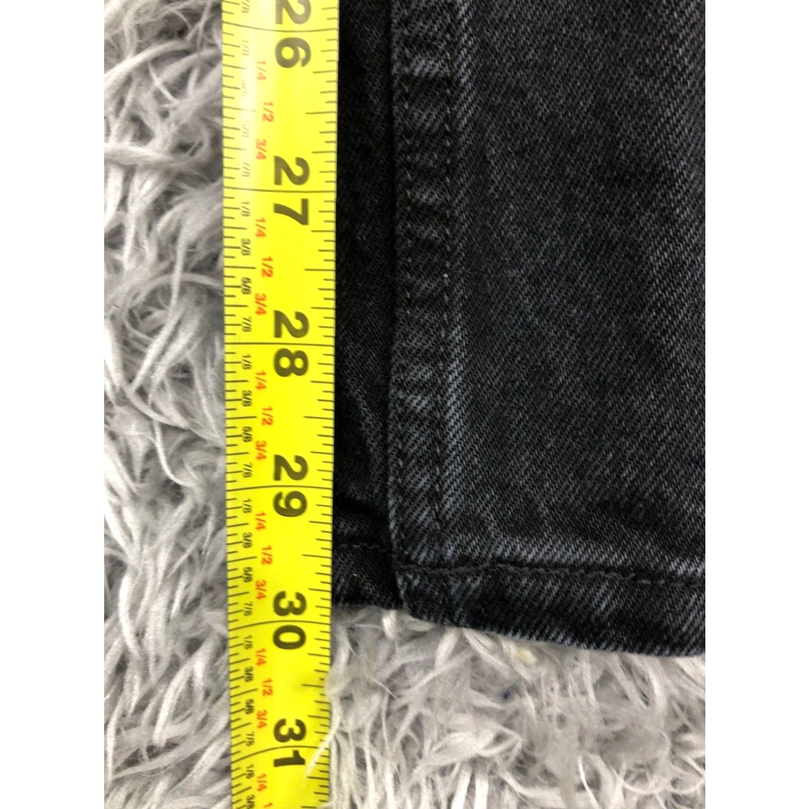 Abercrombie & Fitch VINTAGE Abercrombie & Fitch Jeans 90s Straight High Rise Womens Size 8 Dark Wash Black Size 30" / US 8 / IT 44 - 3 Thumbnail