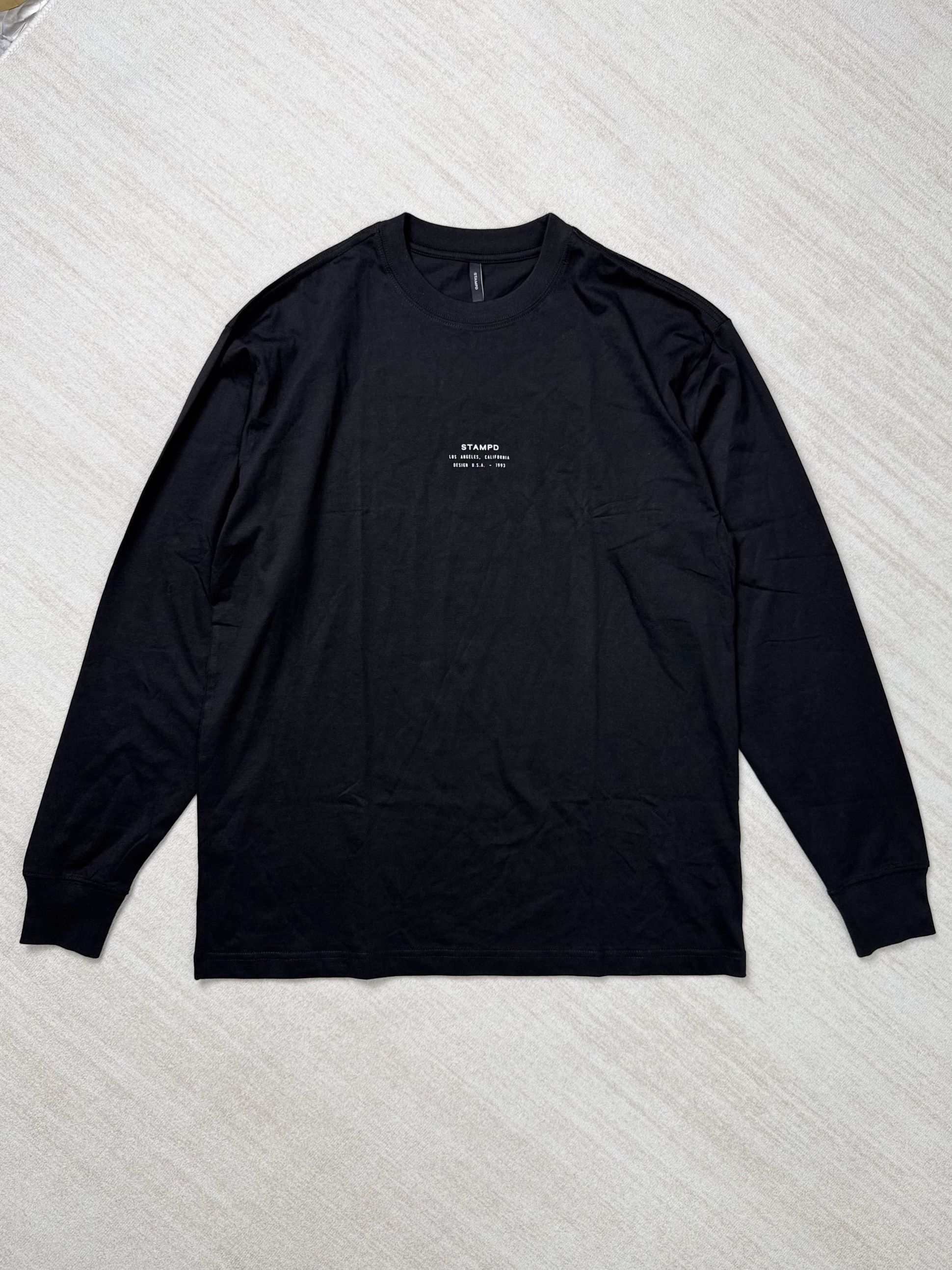 Stampd UNWORN* STAMPD CORE LOGO STACK LS TEE BLACK Size US M / EU 48-50 / 2 - 2 Thumbnail