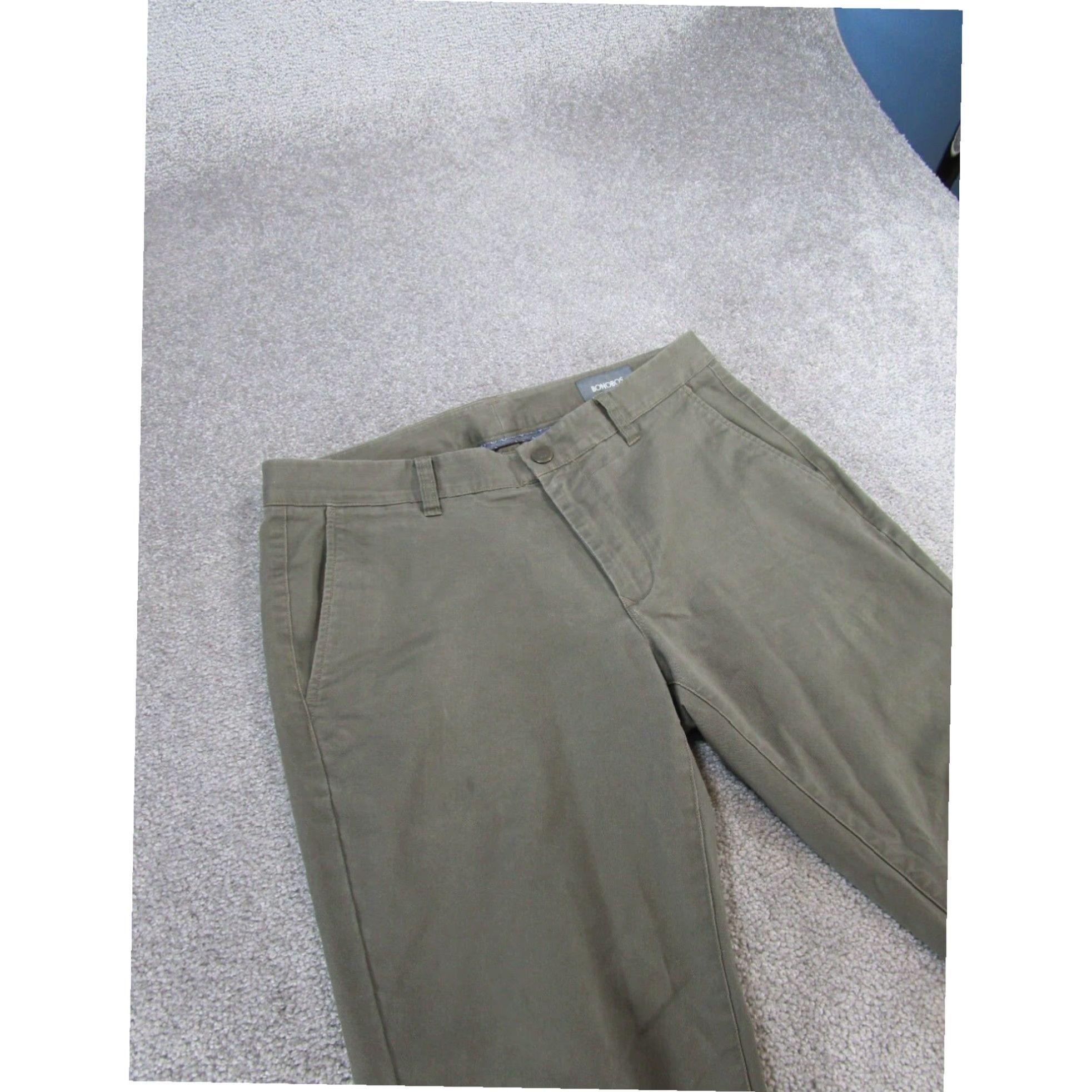 Bonobos Bonobos Mens 32 Brown Taupe Chinos Tailored Fit 32X29 Size US 32 / EU 48 - 5 Thumbnail