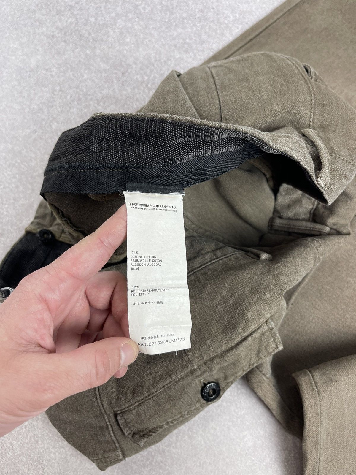 Stone Island Vintage Stone Island Cargo Pants Size 30 Size US 30 / EU 46 - 21 Thumbnail