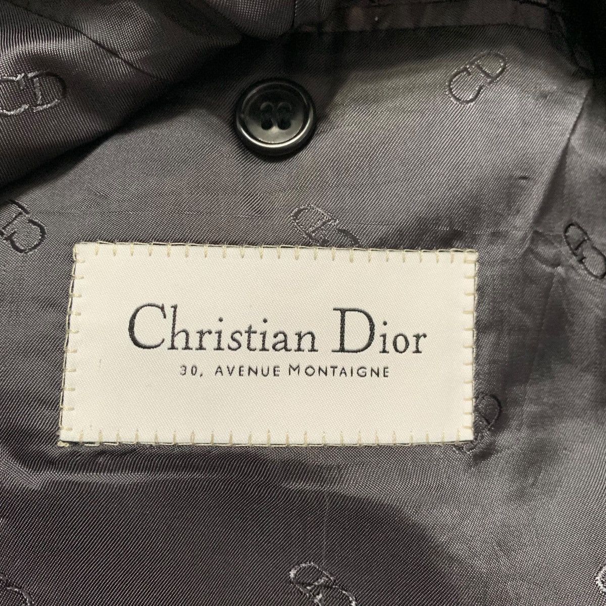 Christian Dior Monsieur Christian Dior Stripe Blazer Jacket Size 46R - 5 Thumbnail