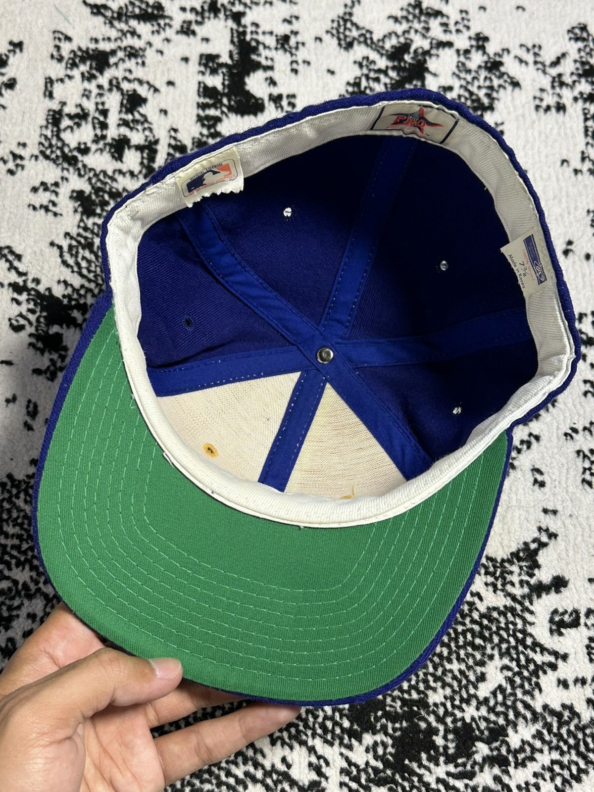 Sports Specialties Vintage Sports Specialties Milwaukee Brewers MLB Fitted Hat Size ONE SIZE - 4 Thumbnail