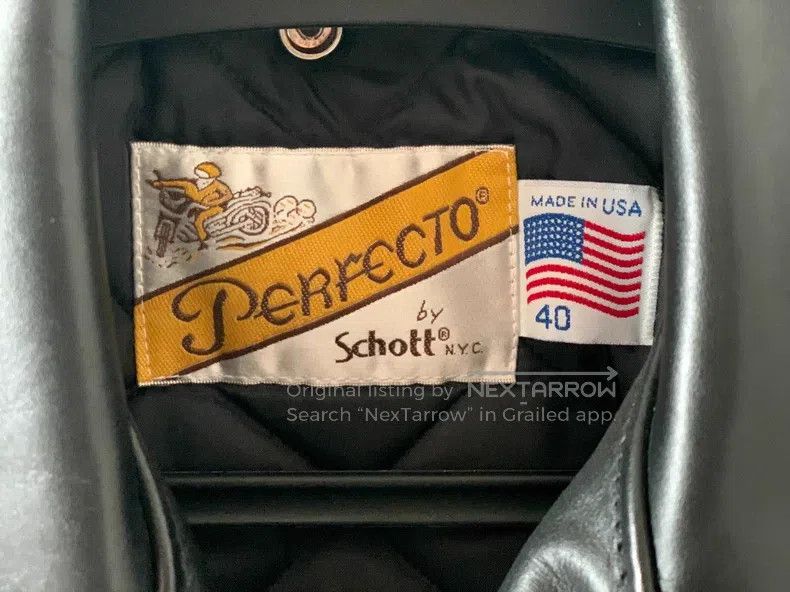 Other NYC 618 Genuine Leather Jacket Size US L / EU 52-54 / 3 - 2 Thumbnail