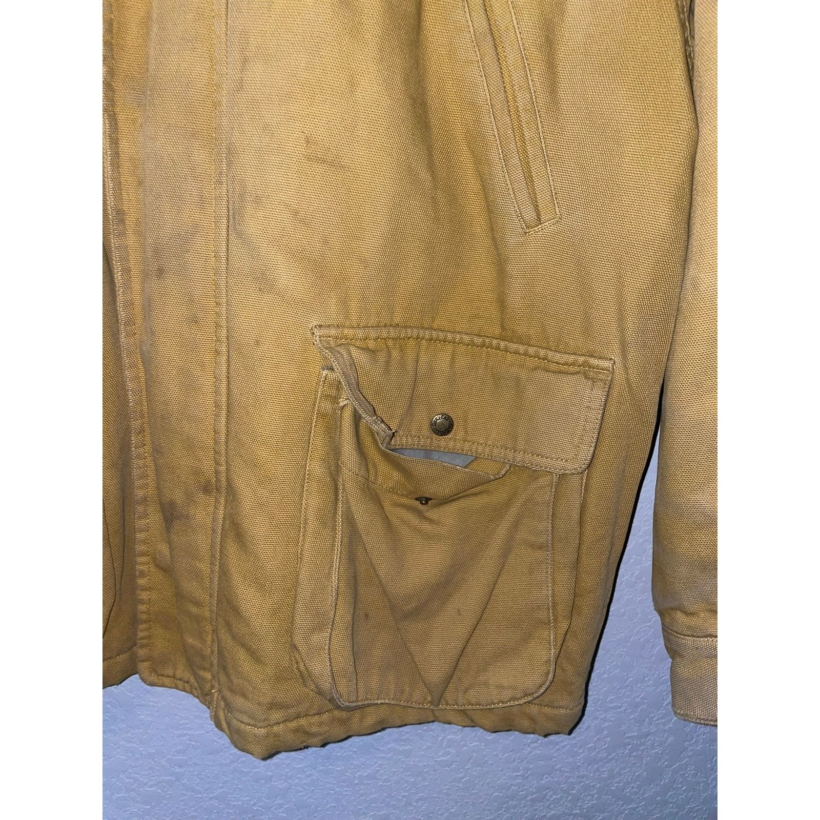 Cabelas Vintage Cabelas Work Jacket Outdoor Gear Nubuck Nylon VTG XL Size US XL / EU 56 / 4 - 4 Thumbnail