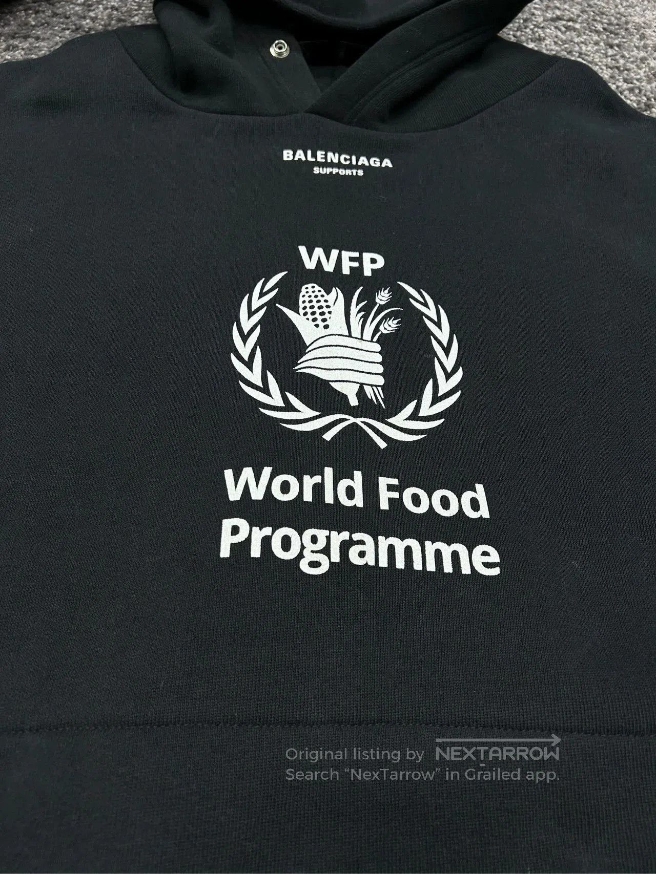 Balenciaga balenciaga world food program hoodie. Size US S / EU 44-46 / 1 - 4 Thumbnail