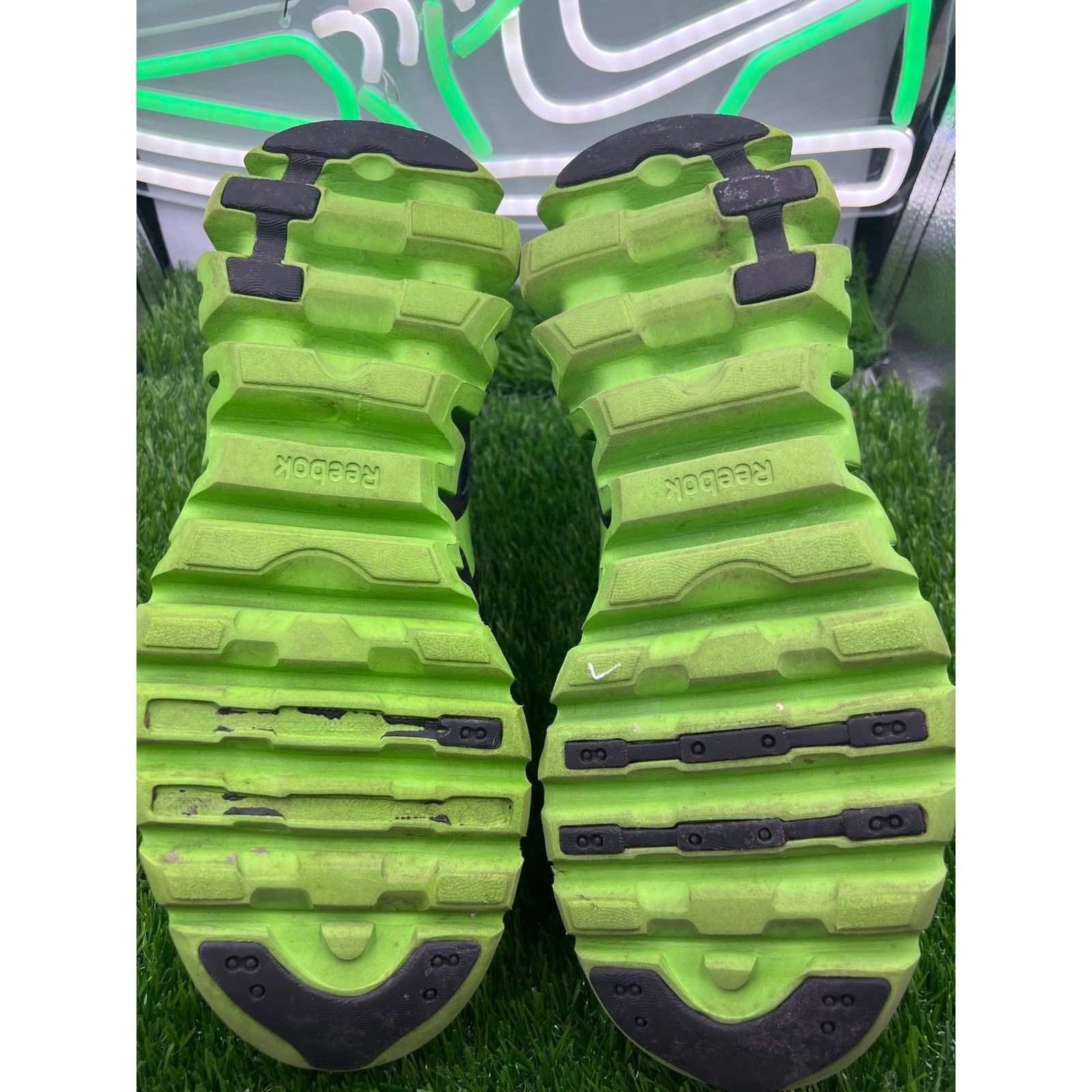 Reebok Reebok ZigTech Running Shoes Men's Black Green 6.5 W 8 Size US 6.5 / EU 39-40 - 5 Thumbnail