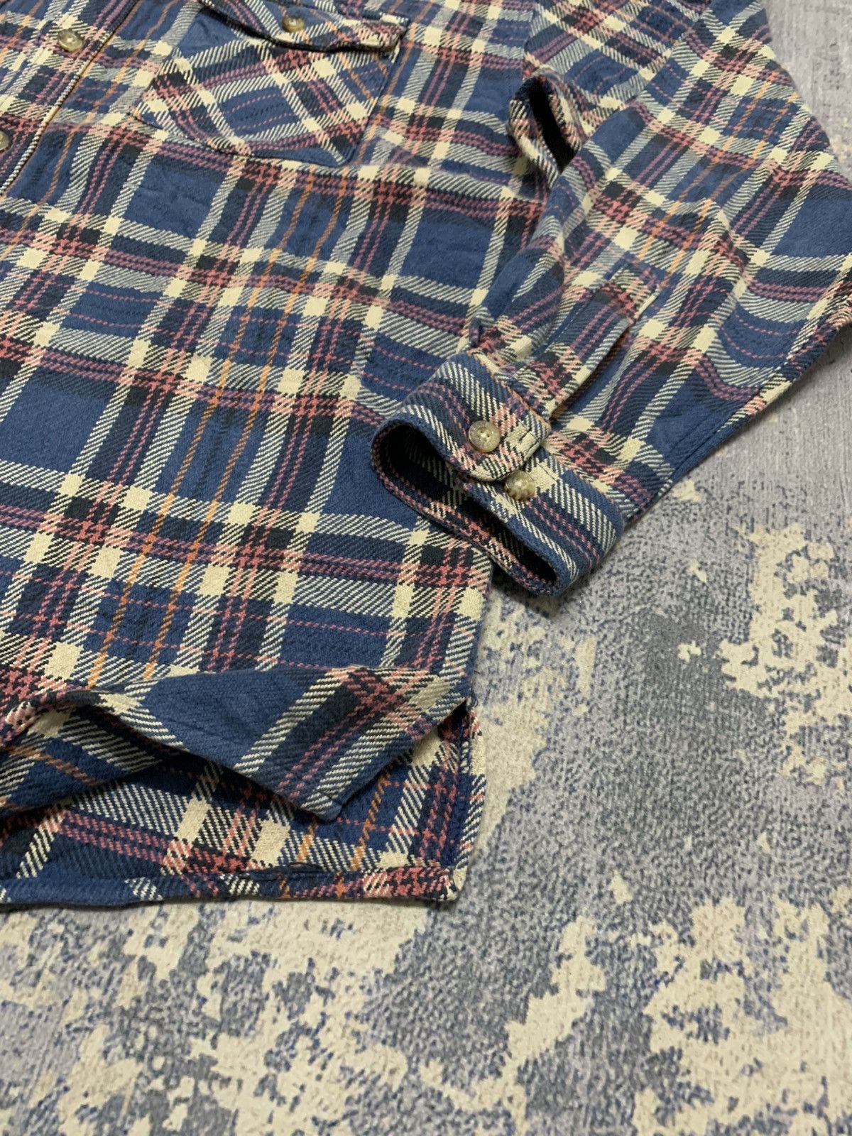 Flannel VINTAGE FORESTMESSE JAPAN NATIVE SCENE PLAID FLANNEL M Size US M / EU 48-50 / 2 - 3 Thumbnail