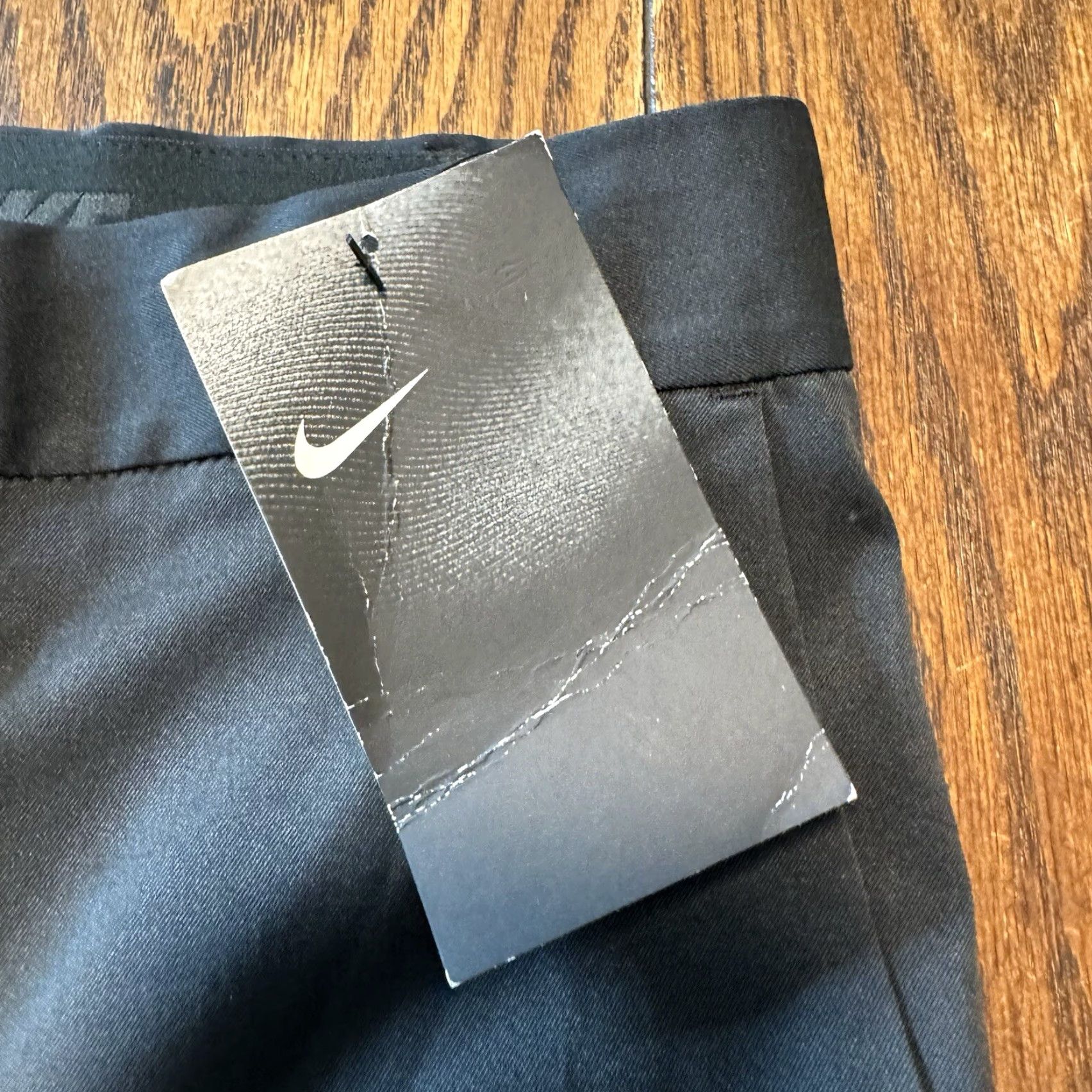 Nike Nike Dri-FIT Flat Front Tech Pant Men’s Black 38 Regular 38x36 Unhemmed New 835593-010 Size US 38 / EU 54 - 4 Thumbnail