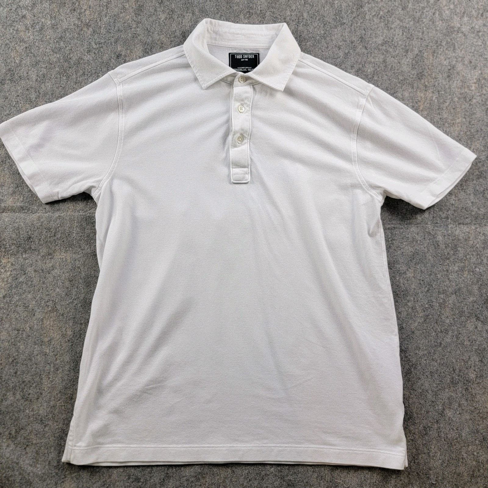 Todd Snyder Todd Snyder Polo Sweater Short Sleeve 13-KN179-8193 Size US XS / EU 42 / 0 - 1 Thumbnail