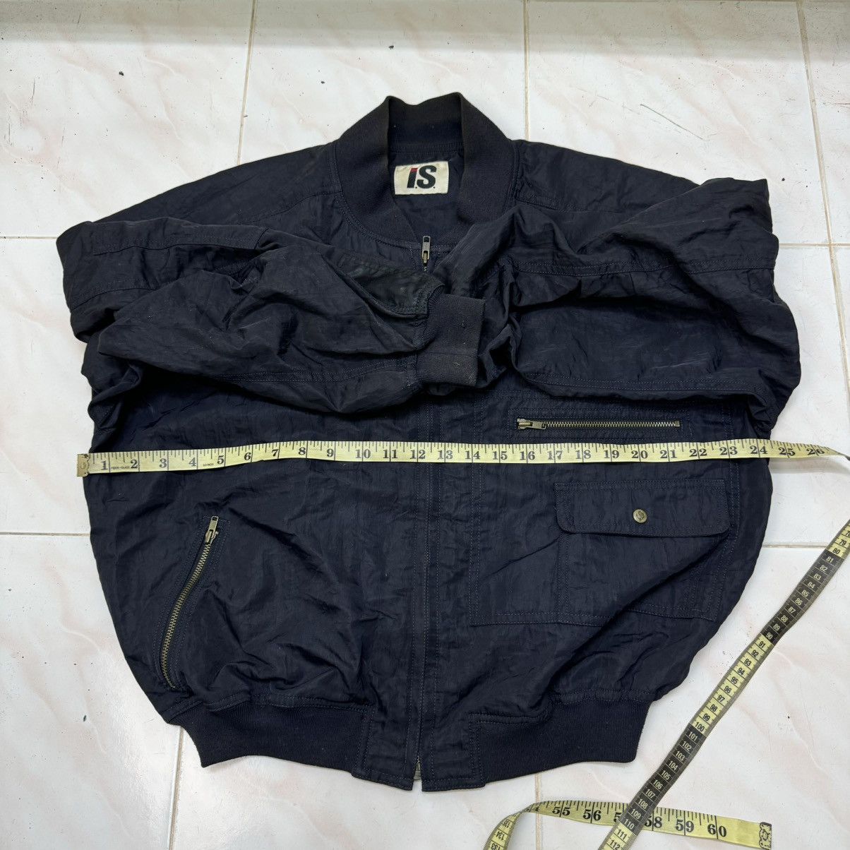 Issey Miyake ⚡️80s ISSEY MIYAKE BOMBER ZIPPER JACKET Size US M / EU 48-50 / 2 - 18 Thumbnail