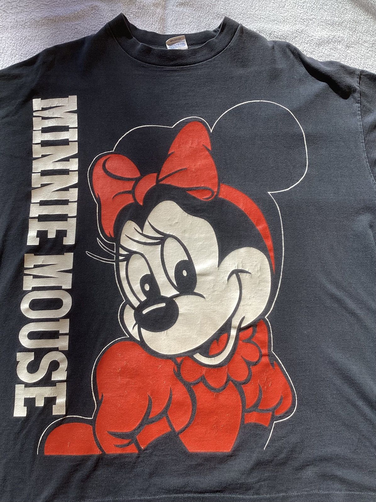 Disney Vintage 90s Minnie mouse Walt Disney 2 sided character Tee Size US XL / EU 56 / 4 - 2 Thumbnail