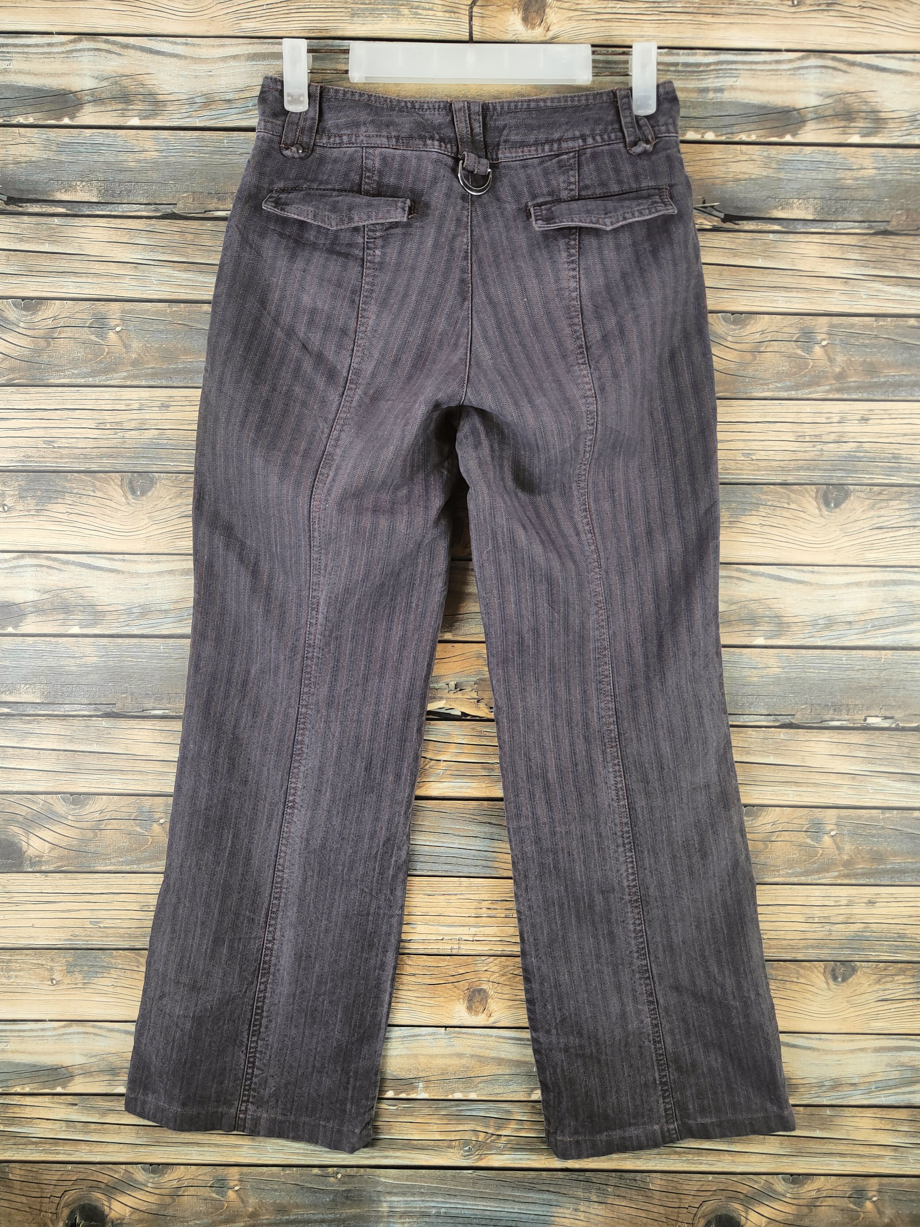 Japanese Brand En Cloche Dark Gray Multipocket Casual Pants #S2922 Size 27" / US 4 / IT 40 - 7 Thumbnail