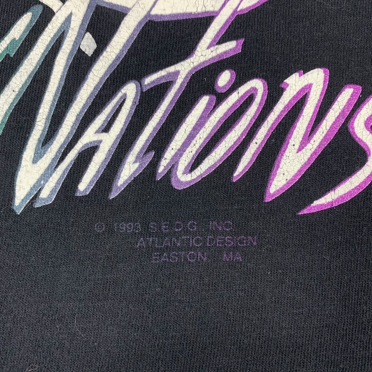 Vintage Vintage 90s UNITED NATION (UN) Big logo printed tee Size US M / EU 48-50 / 2 - 11 Thumbnail