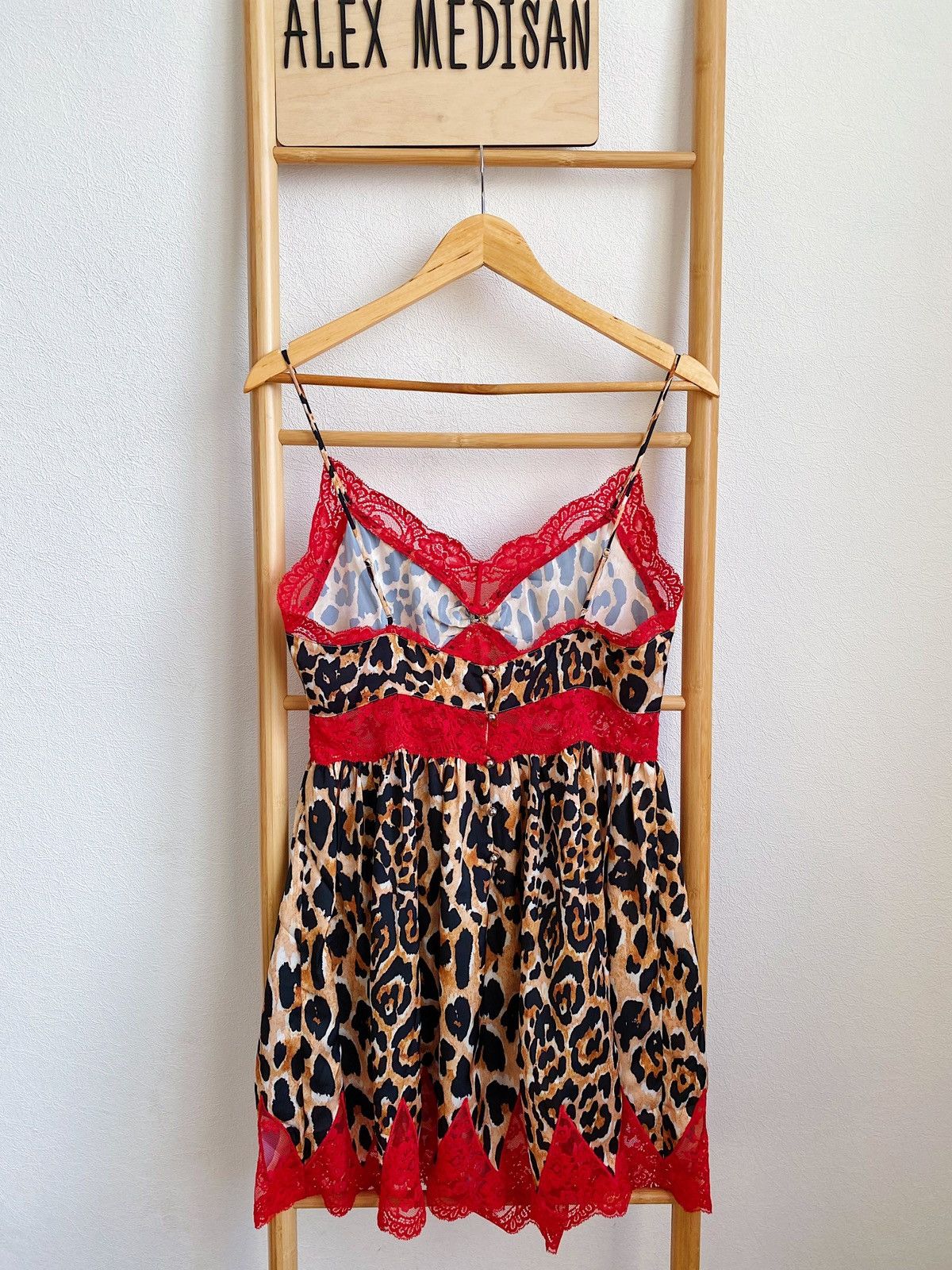 H&M × Paco Rabanne Paco Rabanne x H&M Leopard Mini Dress Size S / US 4 / IT 40 - 10 Thumbnail