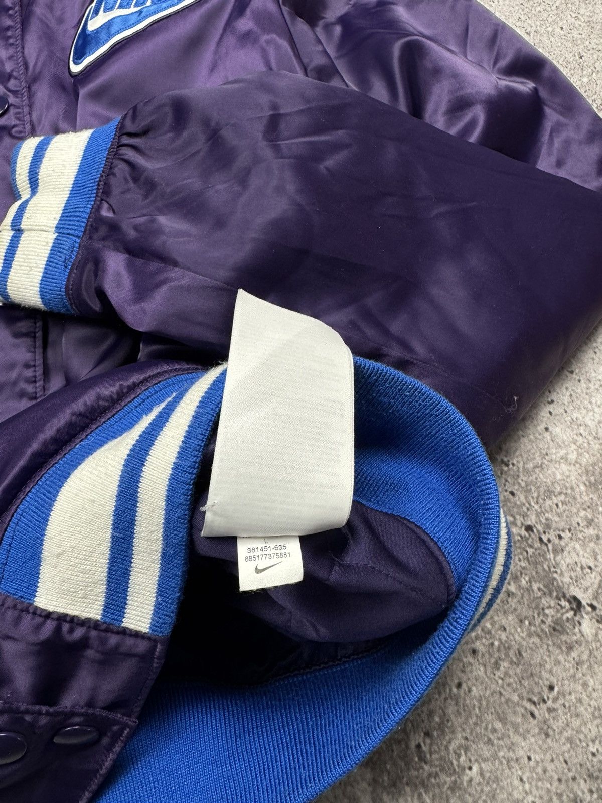 Nike Vintage Nike 90s Y2K Bomber Jacket Big Logo Japanesse Boxy Size L / US 10 / IT 46 - 7 Thumbnail