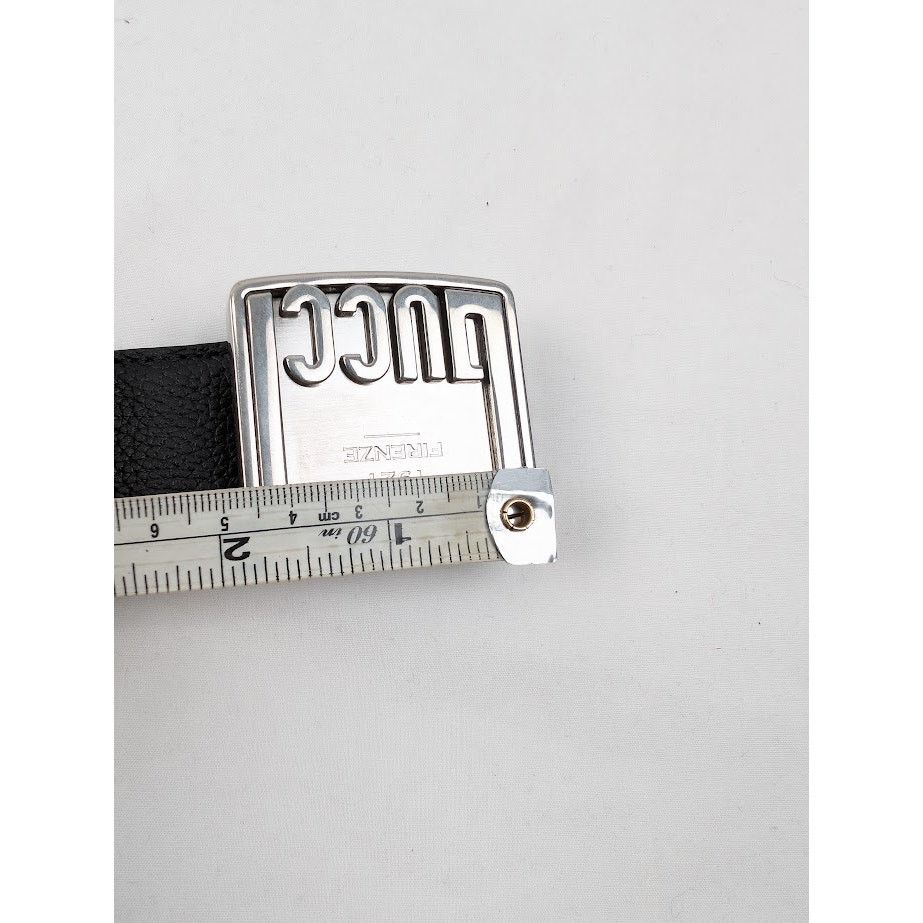 Gucci o1rshd1 Size: 105 CM / Logo Plate Belt in Black Size 42 - 13 Thumbnail
