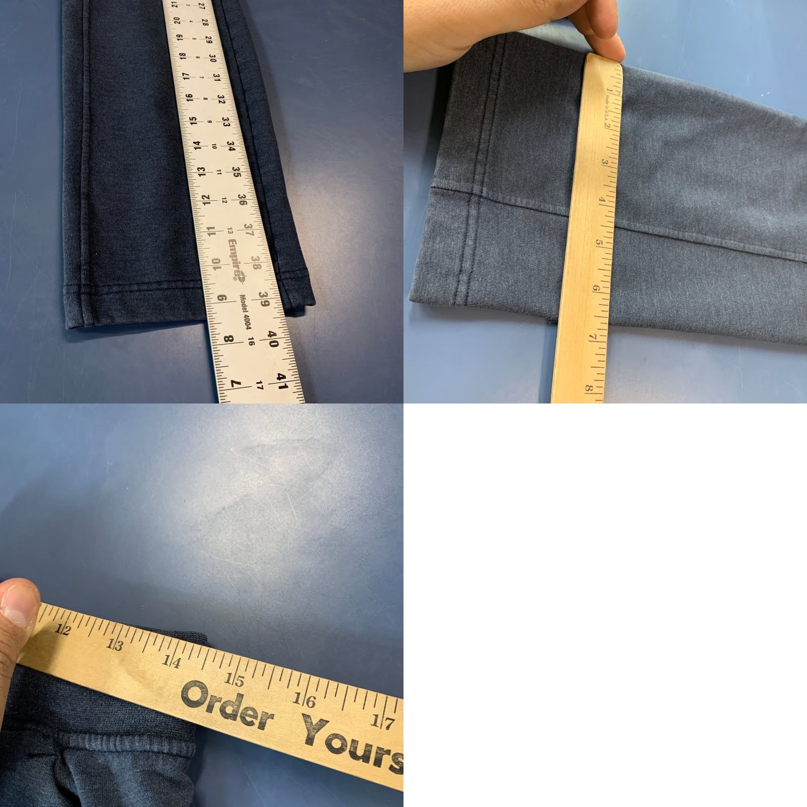 Lululemon Lululemon Sweatpants Mens Size Small Faded Blue Fleece Active Workout ABC Jogger Size US 29 - 9 Thumbnail