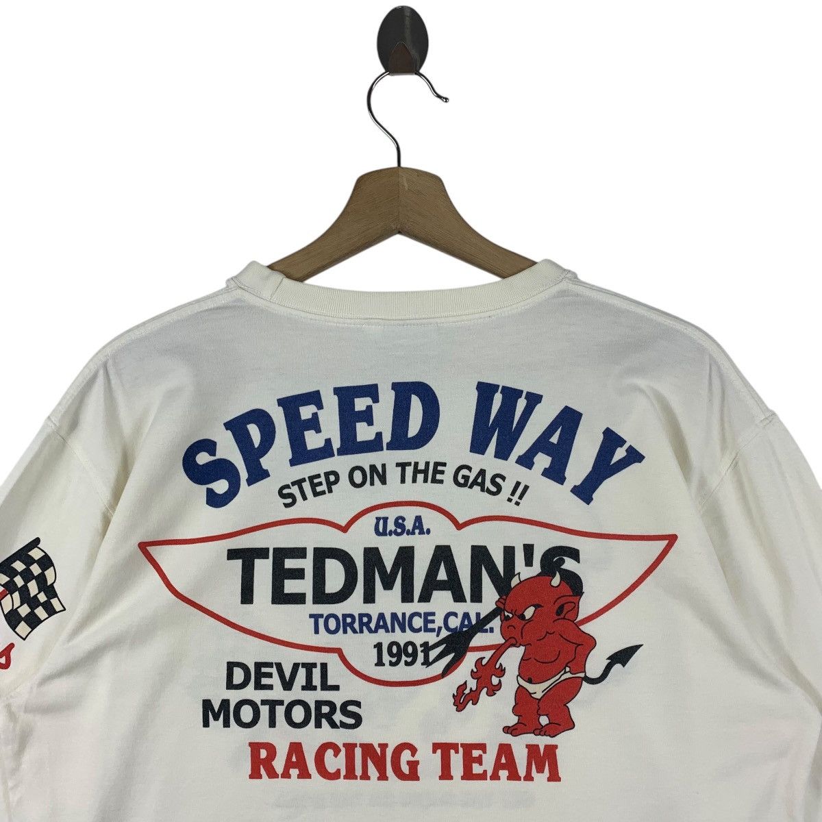 Japanese Brand × Tedman × Vintage Vintage TEDMAN United States Army back hit Long sleeve tee Size US M / EU 48-50 / 2 - 10 Thumbnail