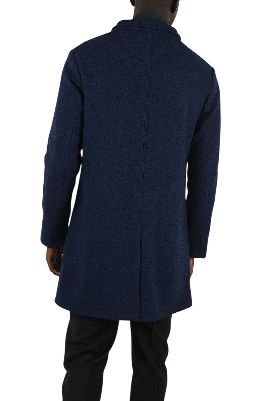 Armani Armani Jeans Snap Button Balmacaan Coat Size 50 Blue Colour Size US M / EU 48-50 / 2 - 13 Thumbnail