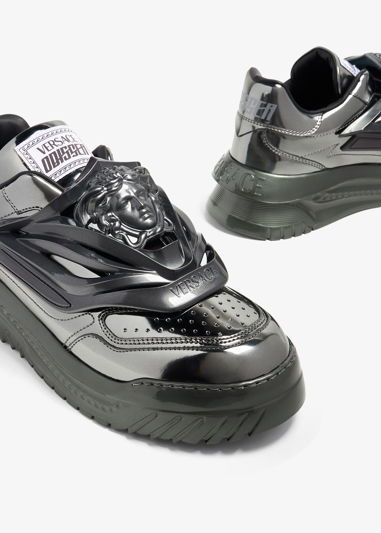Versace o1s22i1n1224 Odiessea Sneakers in Grey Size US 7 / EU 40 - 3 Thumbnail