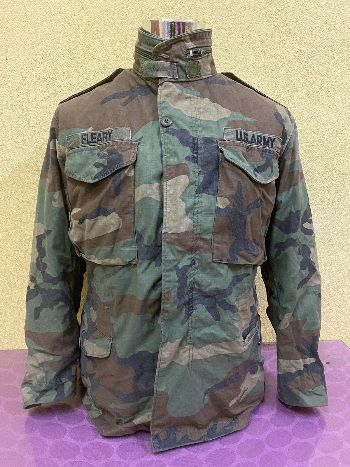 Other Us Military camo field jacket Size US M / EU 48-50 / 2 - 2 Thumbnail