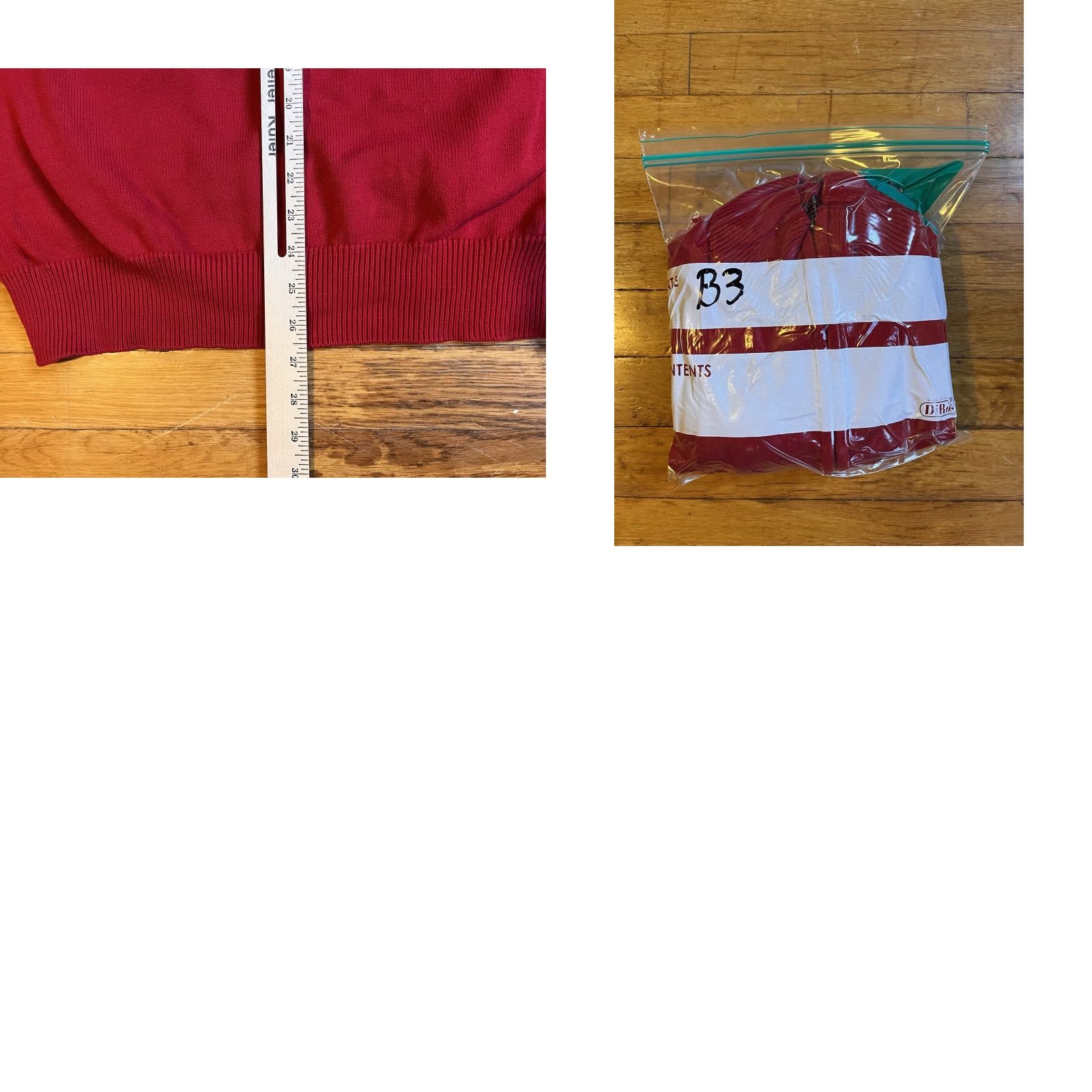Gant Gant 1/4 Zip Sweater Men’s XXL Red DAMAGED Size US XXL / EU 58 / 5 - 9 Thumbnail