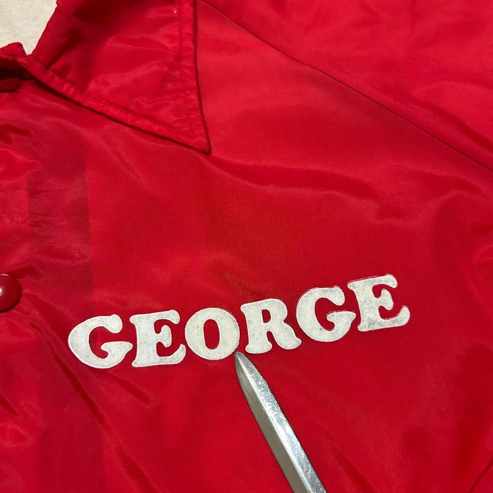 Vintage Vintage 70s Windbreaker Jacket Nylon Snap Button Coach XL Size US XL / EU 56 / 4 - 4 Thumbnail