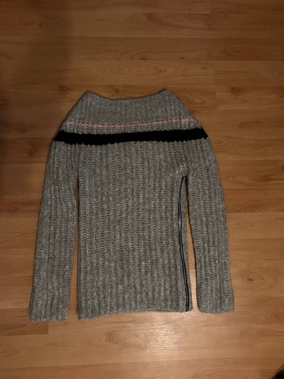 Raf Simons Raf Simons AW21 Gray Sweater Size US M / EU 48-50 / 2 - 2 Thumbnail