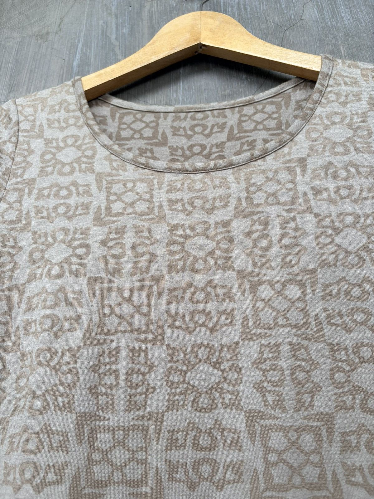 yoshie inaba Yoshie Inaba Tessellated Geometric Pattern T-Shirt Size S / US 4 / IT 40 - 4 Thumbnail