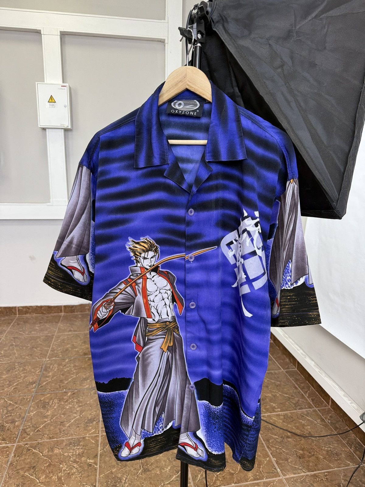 Anime 🇯🇵 Vintage 90s Anima Samurai Shirt Japan Style Dragon Kapital Size US XL / EU 56 / 4 - 1 Thumbnail