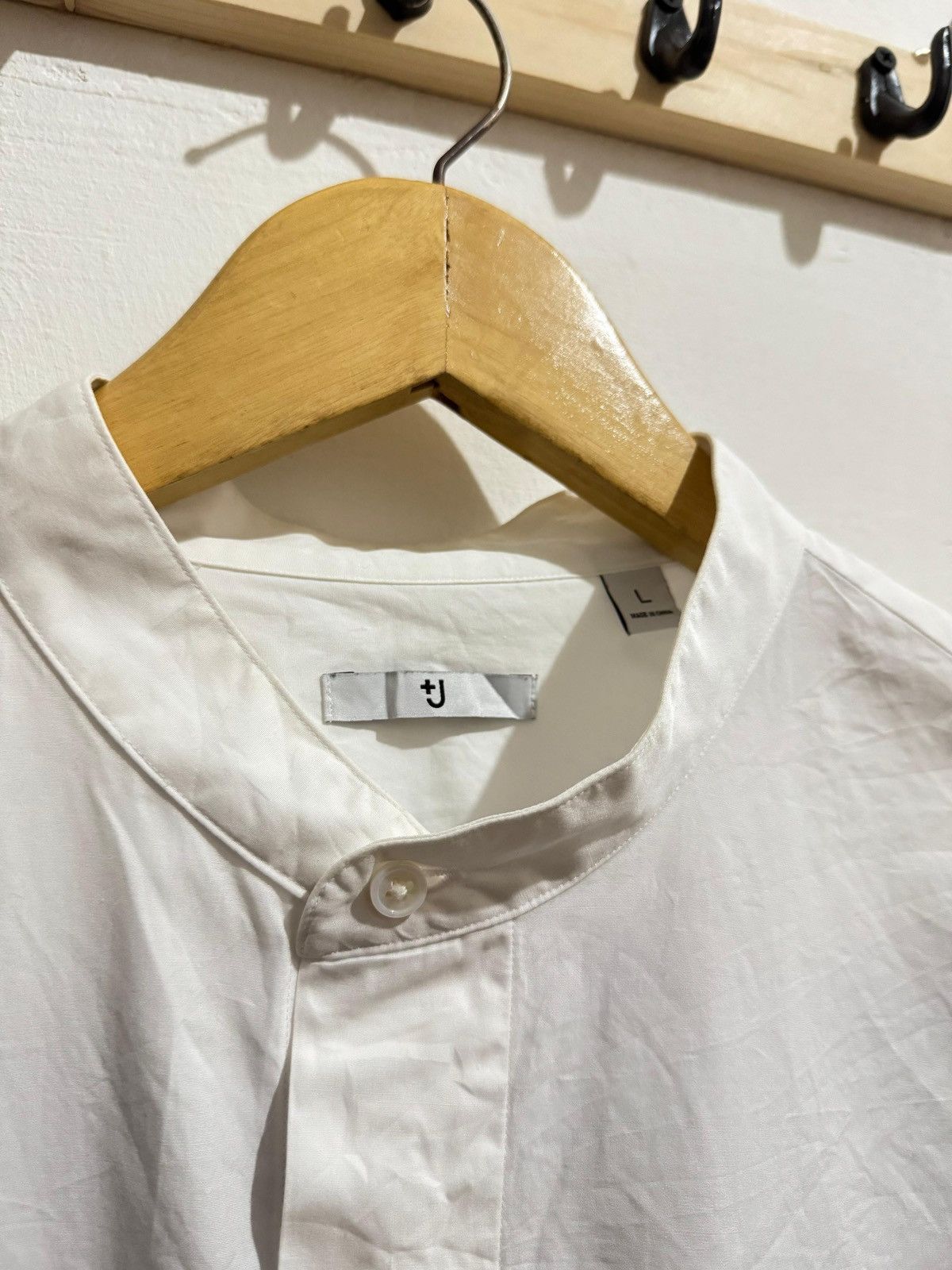 Jil Sander × Uniqlo Uniqlo x Jil sander stripe oversize hidden button Shirt Size US L / EU 52-54 / 3 - 9 Thumbnail