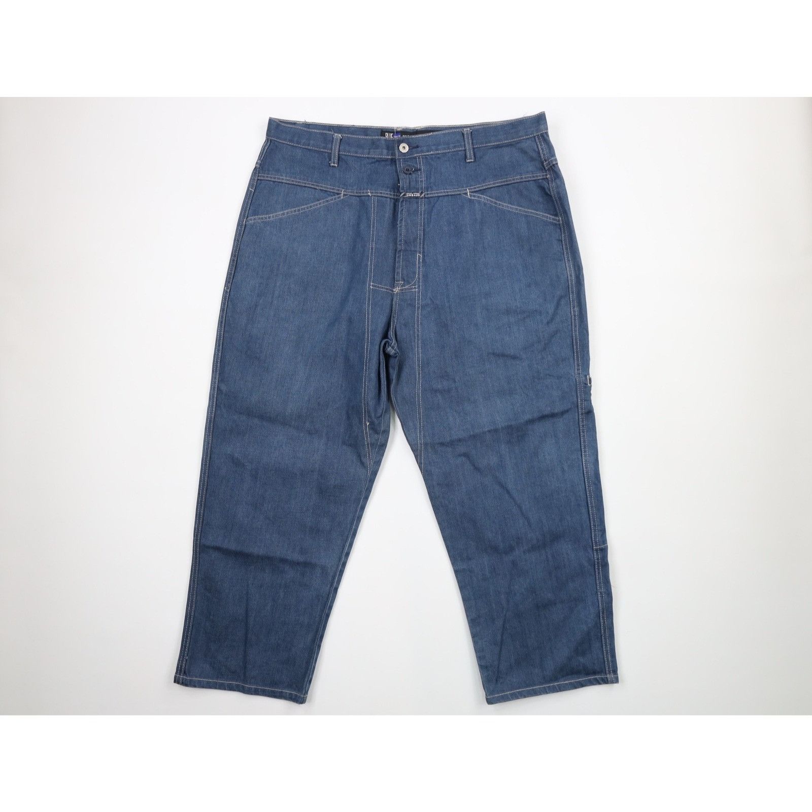 Marithe + Francois Girbaud × Vintage Vintage 90s Marithe Francois Girbaud Baggy Wide Leg Jeans Size US 40 / EU 56 - 1 Thumbnail