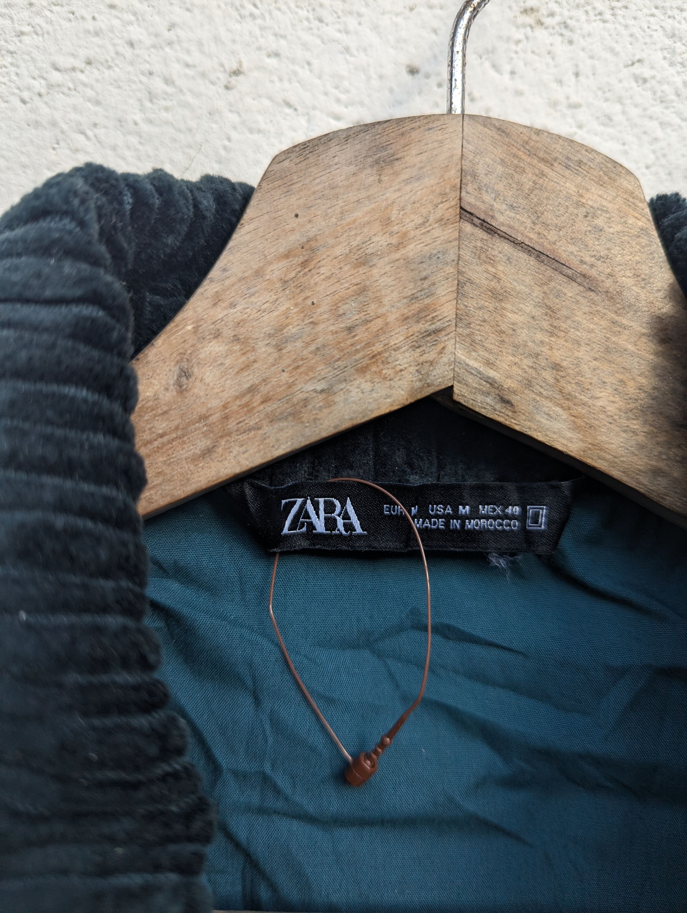 Zara ZARA MOHAIR+CORDUROY BUTTON UP JACKET Size US M / EU 48-50 / 2 - 9 Thumbnail