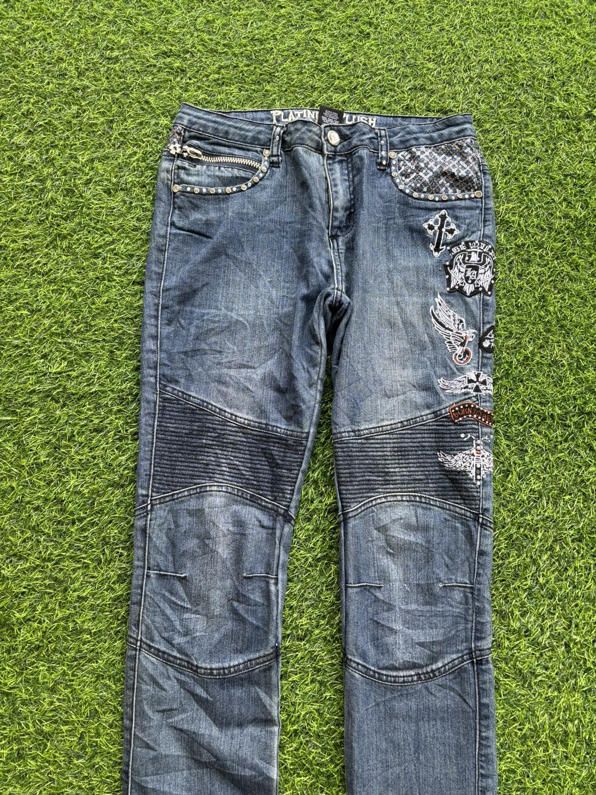Hysteric Glamour Y2k Platinum Plush Size US 31 - 6 Thumbnail