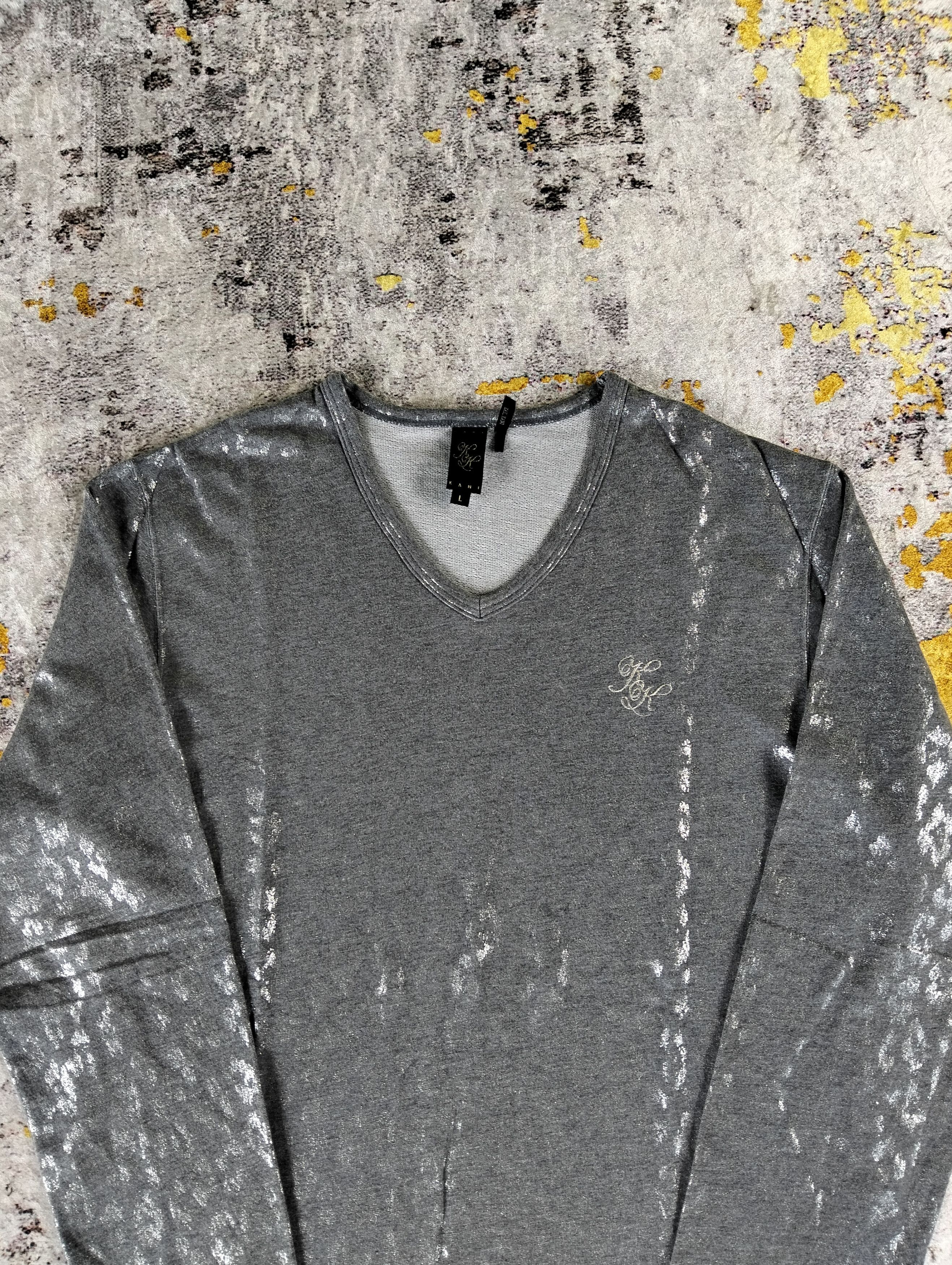 Karl Kani Karl Kani Reflective Long Sleeve Tee Size US L / EU 52-54 / 3 - 3 Thumbnail