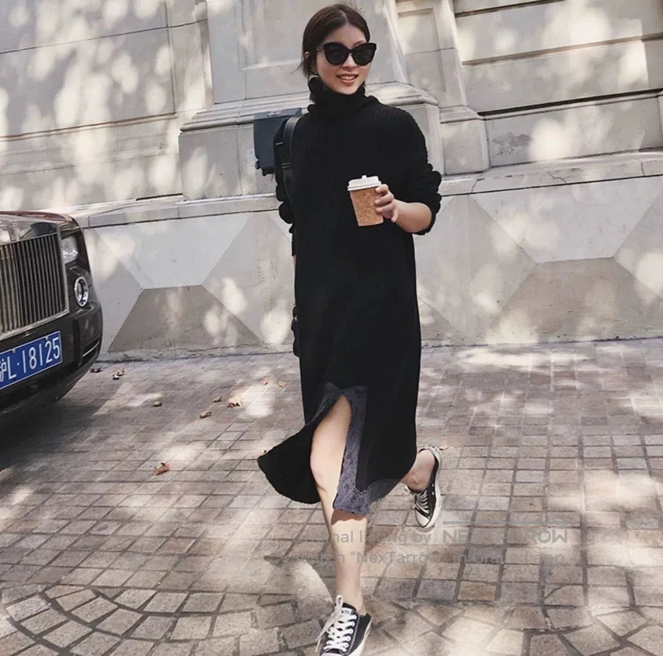 Balenciaga Balenciaga High-Neck Long Sweater. Size XS / US 0-2 / IT 36-38 - 7 Thumbnail