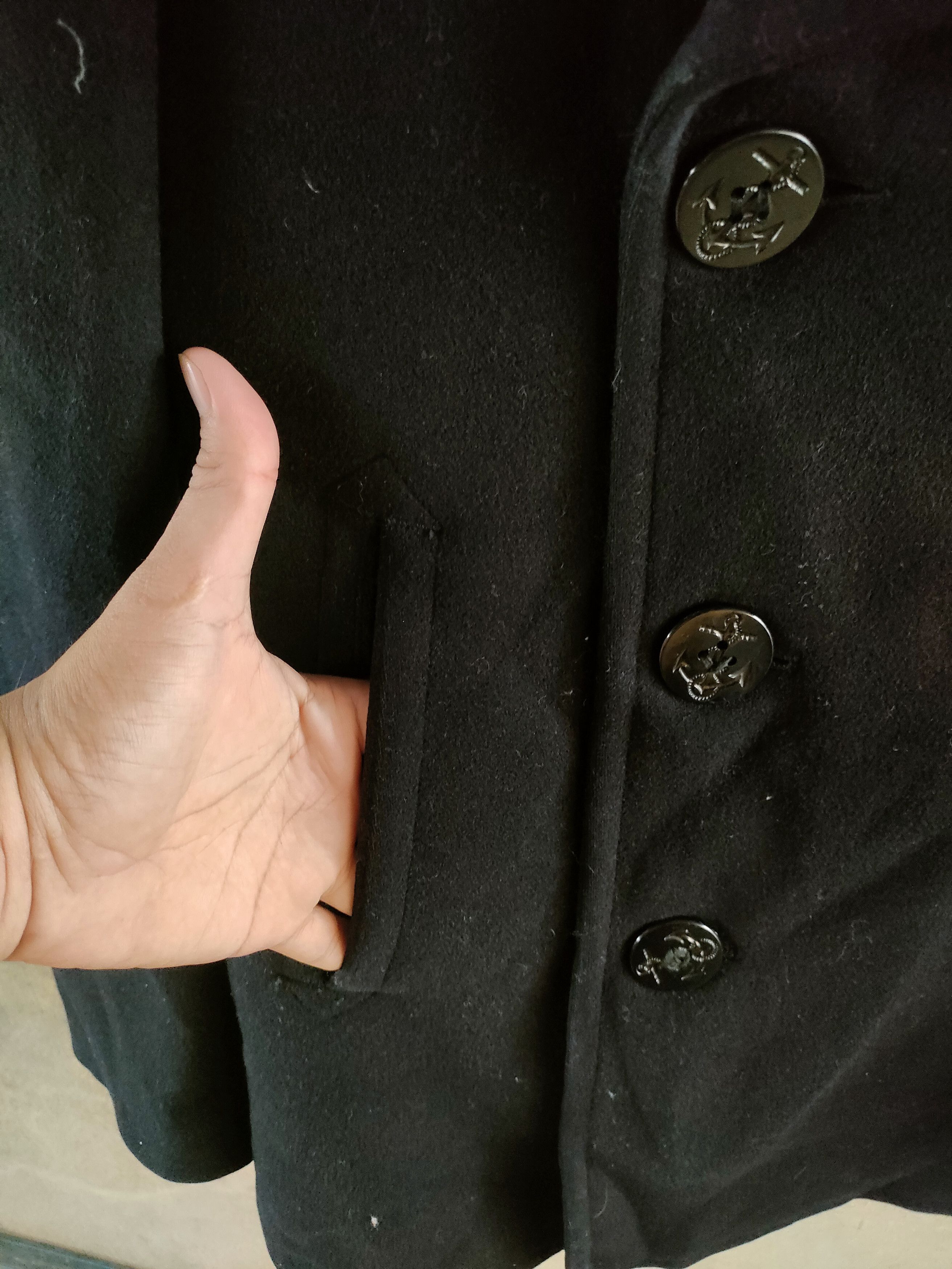 Nigel Cabourn × Vintage Vintage USN Double Breast Jacket Size US S / EU 44-46 / 1 - 5 Thumbnail