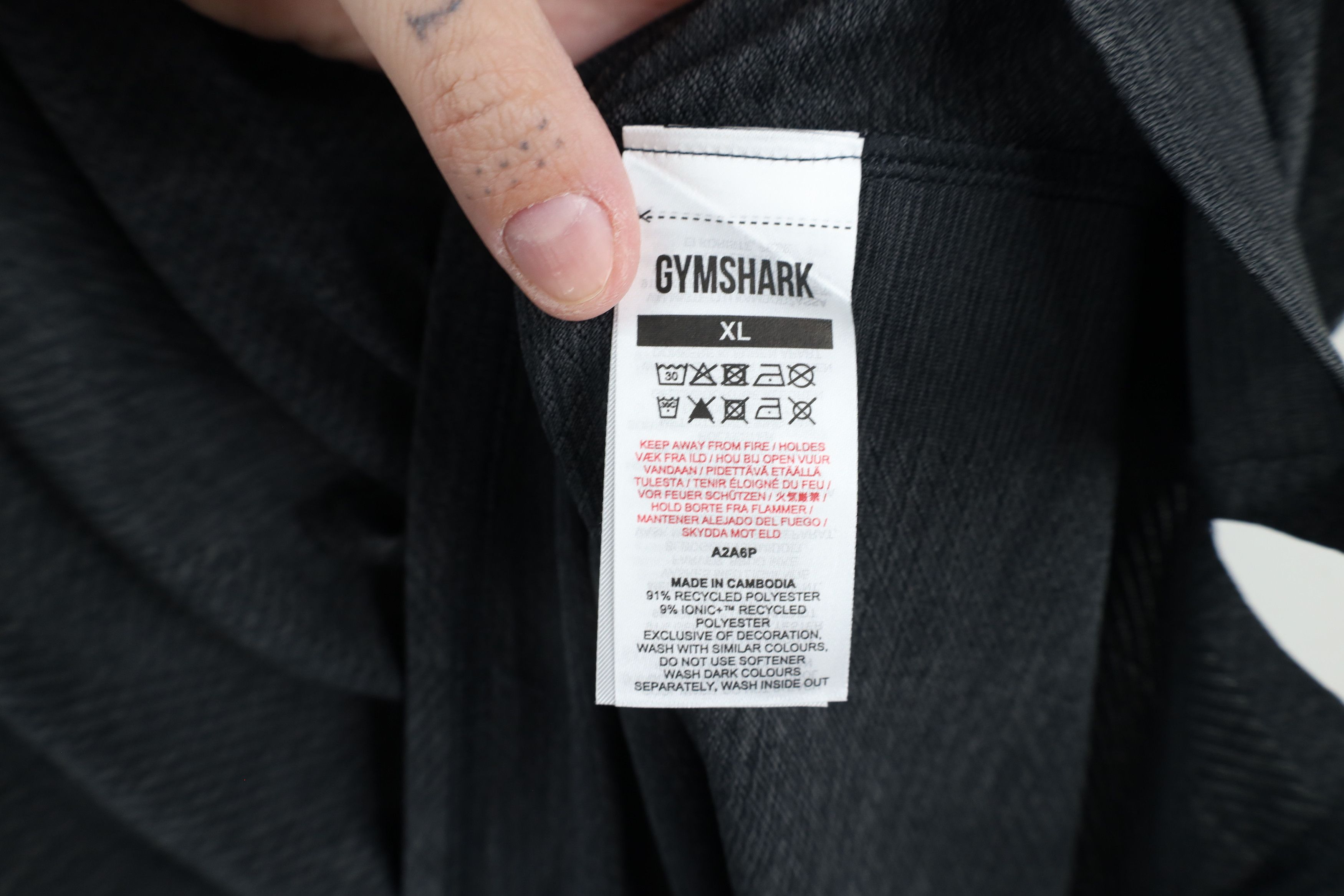 Gymshark × Vintage Gymshark Gym Running Jogging Weightlifting T-Shirt Gray Size US XL / EU 56 / 4 - 7 Thumbnail