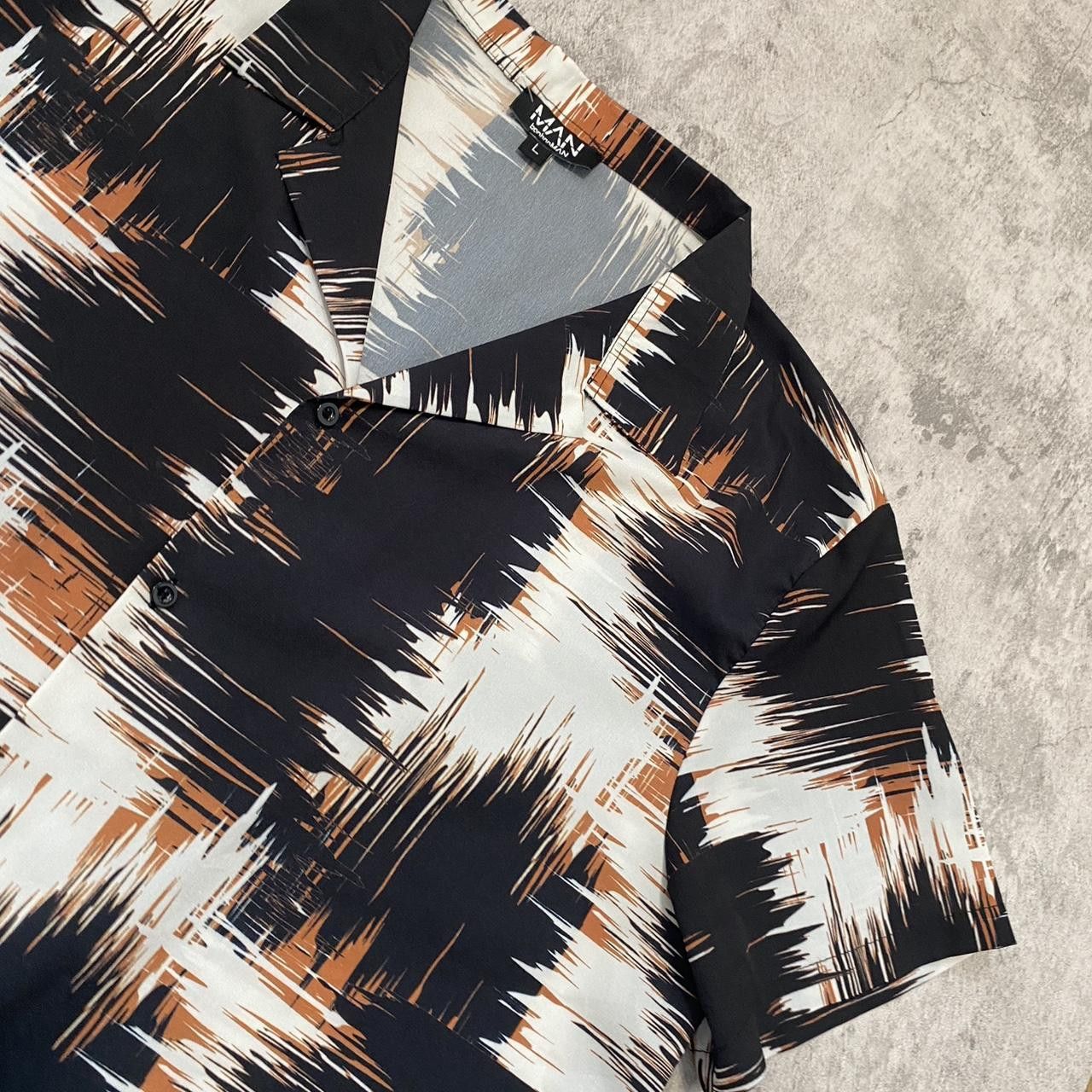 Other Black and white orange short sleeve shirt Hawaii Size US L / EU 52-54 / 3 - 2 Thumbnail