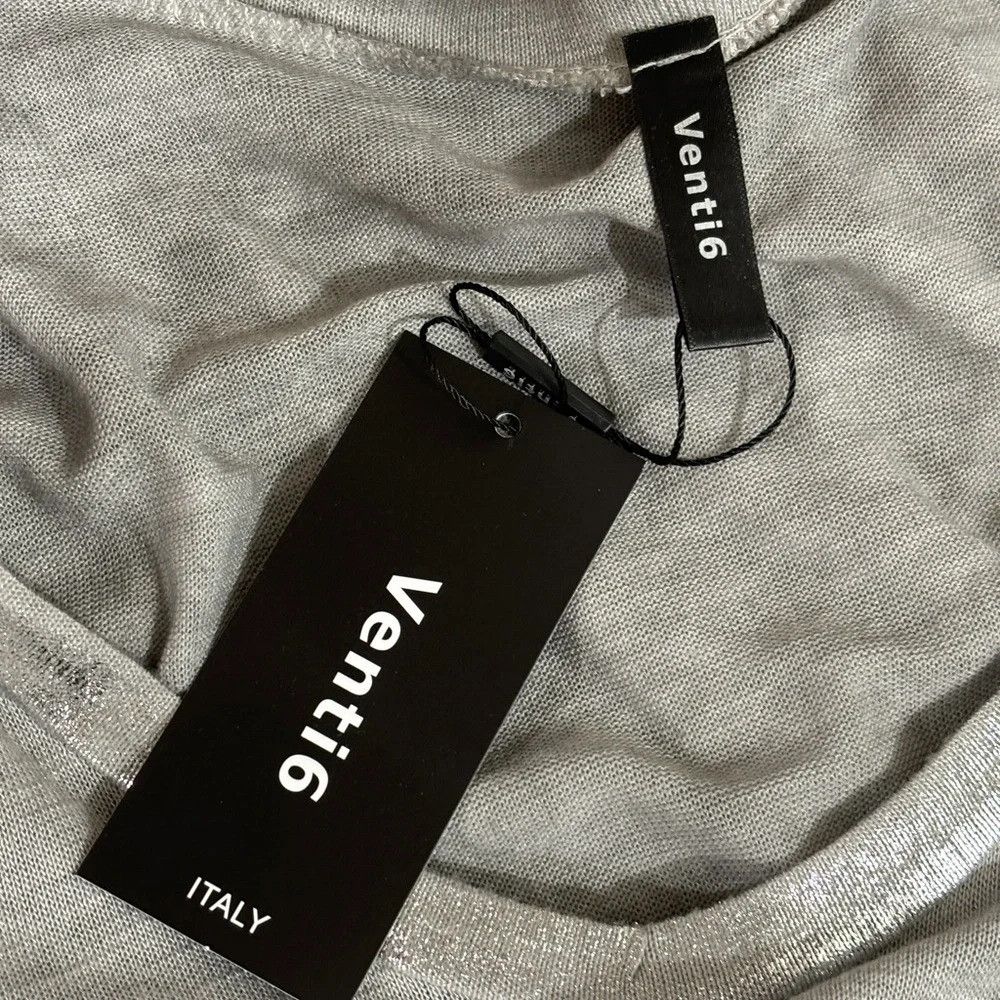 Other Venti6 Metallic hem Tank NWT Size S / US 4 / IT 40 - 4 Thumbnail